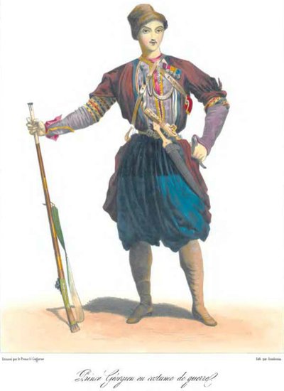 Scenes, Landscapes, Customs and Costumes of the Caucasus Drawn from Nature by Prince G. Gagarine by Grigory Gagarin